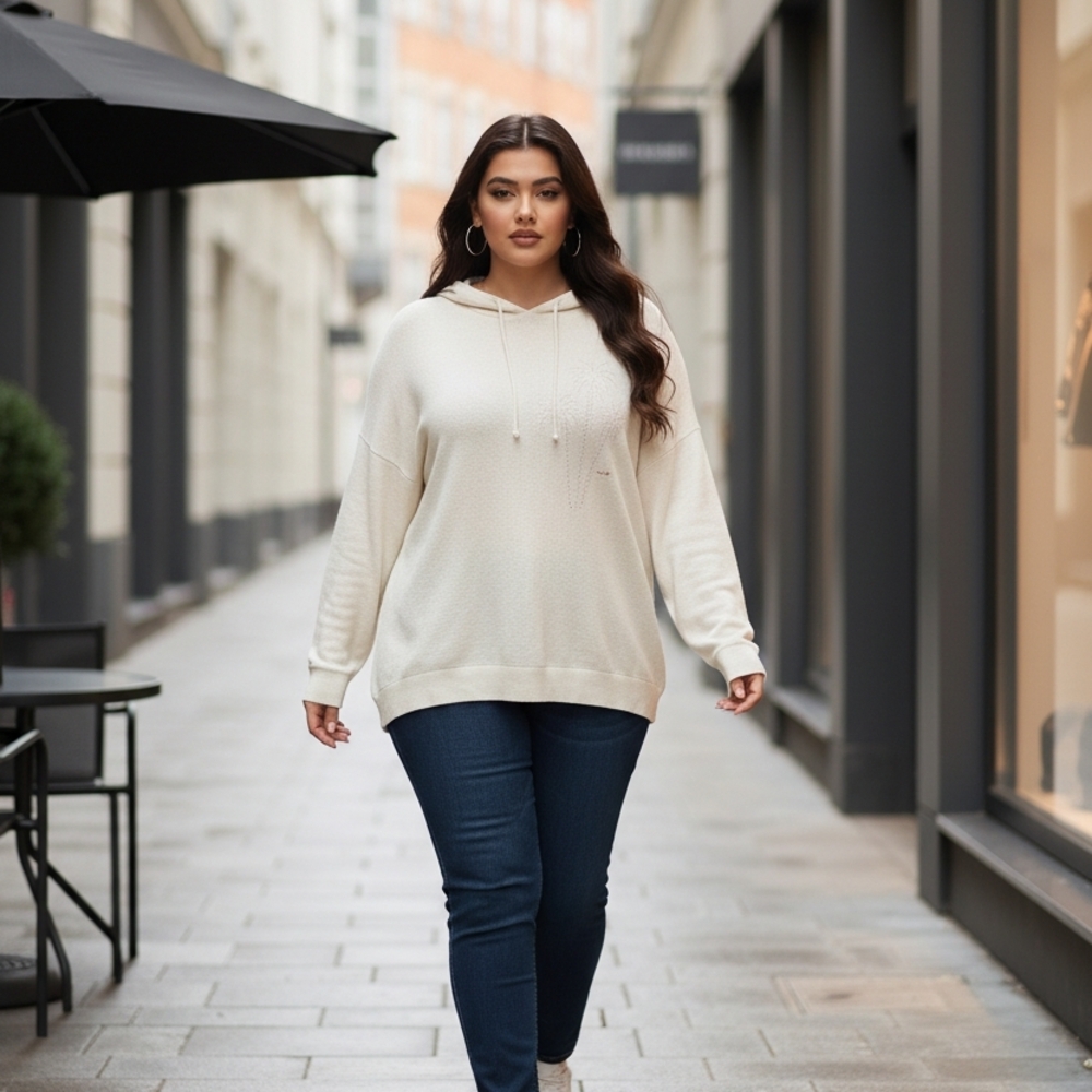 Peace Love World Cream Boheme Hoodie